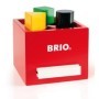 Cutie rosie de sortat forme Brio